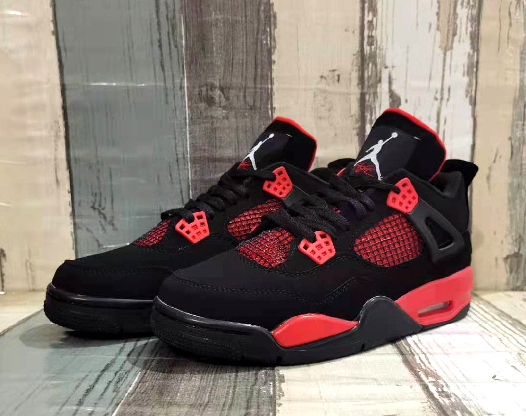 2021 Air Jordan 4 OG Black Red